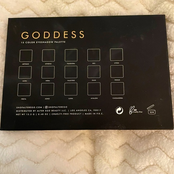 Alter Ego - Goddess 15 color eyeshadow palette - Picture 2 of 3